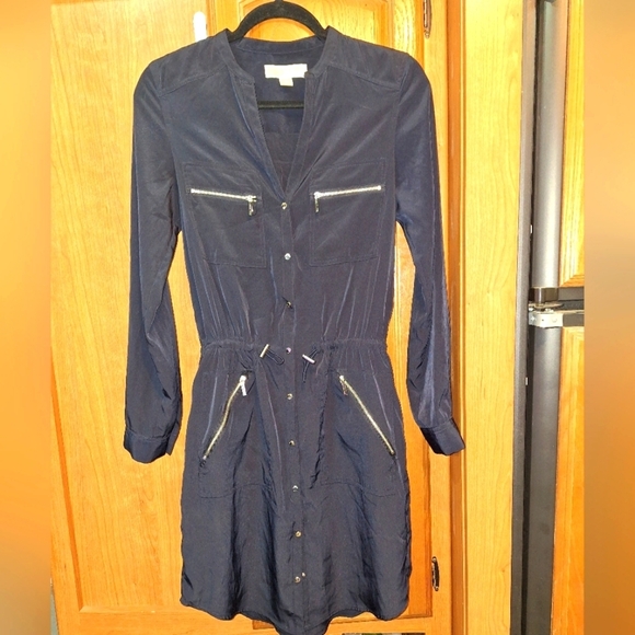 A Michael Kors Strada Regina 42 black dress in a size small. EUC. - Picture 1 of 7